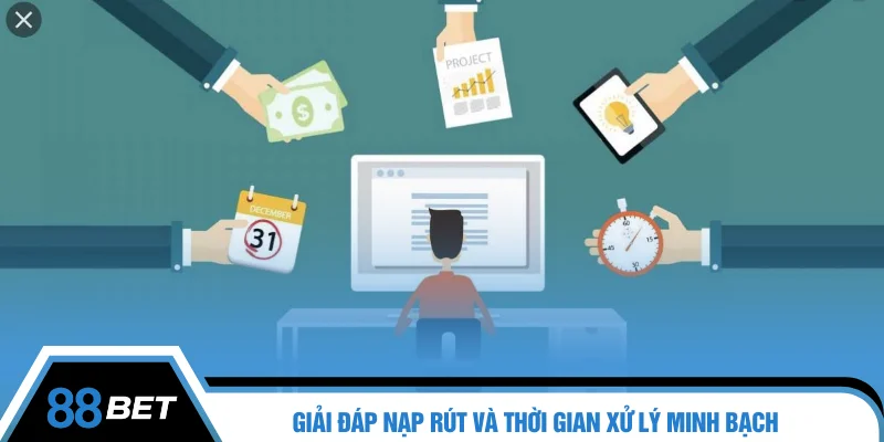 Giải đáp nạp rút và thời gian xử lý minh bạch
