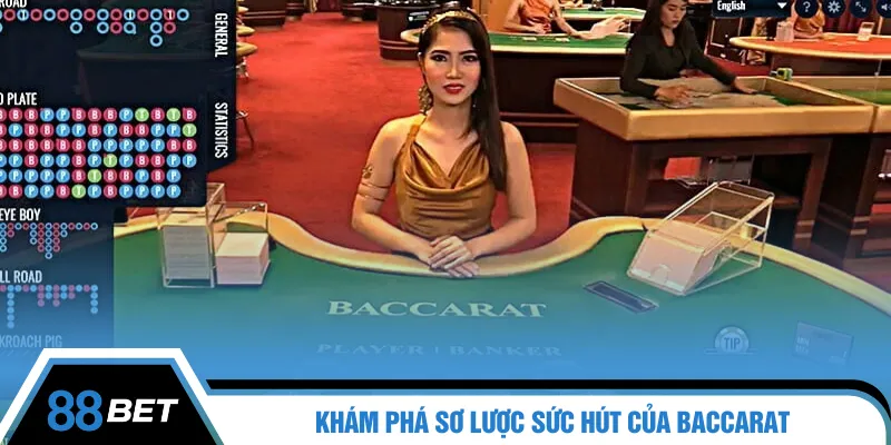 Khám phá sơ lược sức hút của baccarat